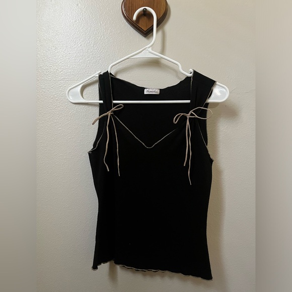 Vintage CHAROLETTE Russe western bow tank - Picture 1 of 4